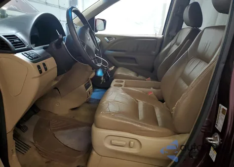 2010 Honda Odyssey Exl z USA, uszkodzony, nr VIN 5FNRL3H74AB081640